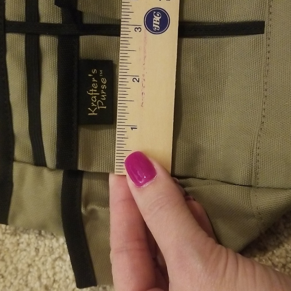 Tan and Black Krafter's Purse - Picture 3 of 6